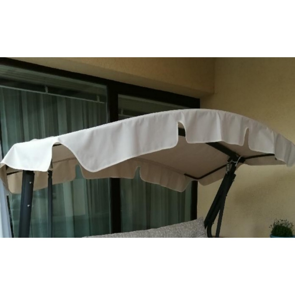 Jak to vypadá se stříškou na houpačku? 