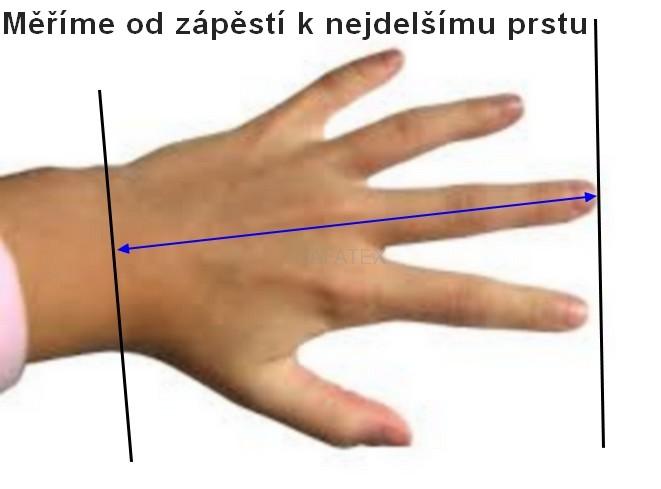 Softshellové rukavice prodloužené s reflexem (více barev)