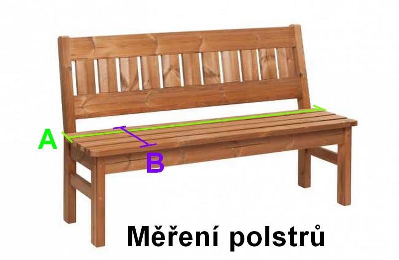 Hladký polstr MARTINA ORANŽOVÁ