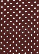 Hladký polstr PUNTÍK červený