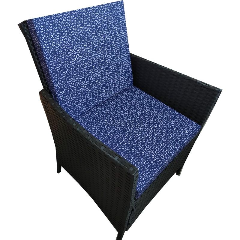 Sedák na židli s povlakem Luxor, síla 5cm