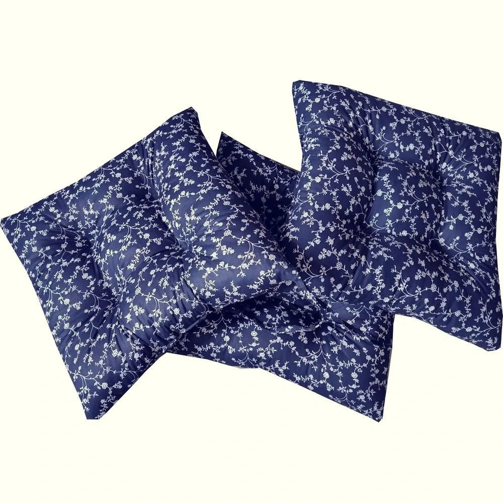 POSLEDNÍ podsedák na židli MODROTISK VĚTVIČKY