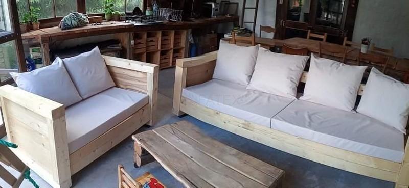 Polstr na paletový nábytek