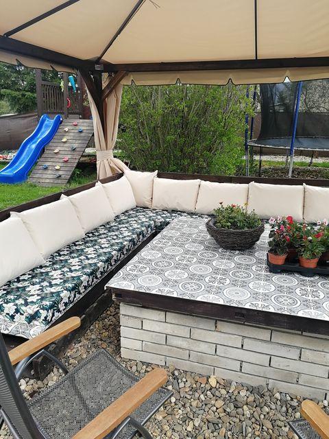 Polstr na paletový nábytek