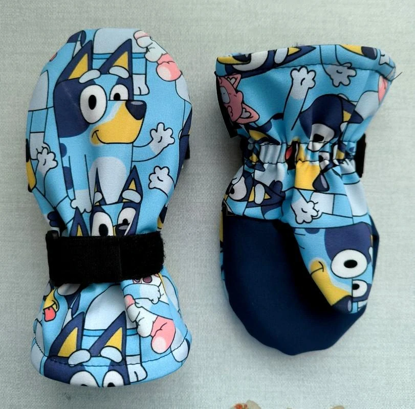 Softshellové rukavice Bluey, více velikostí