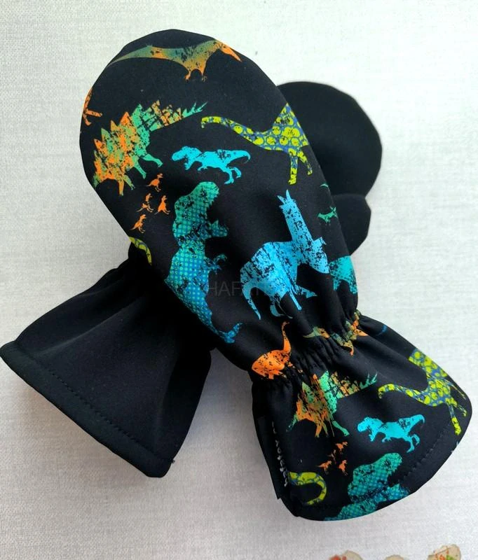 Softshellové rukavice palcové DINO 