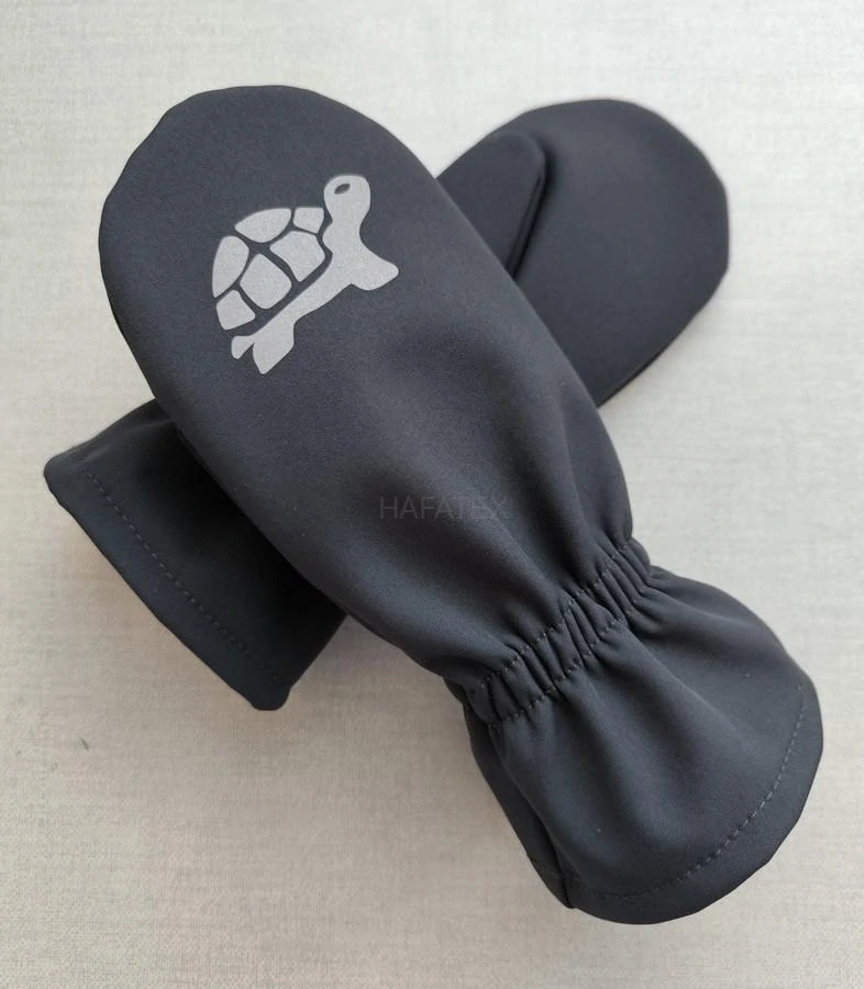 Softshellové rukavice palcové ŽELVIČKA 