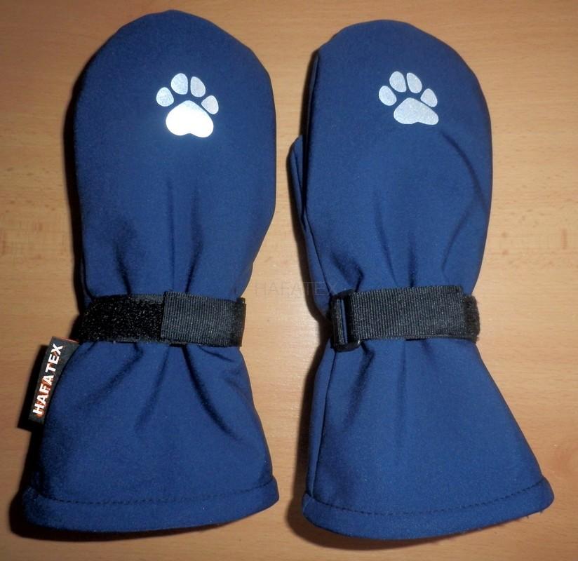 Softshellové rukavice prodloužené s reflexem (více barev)