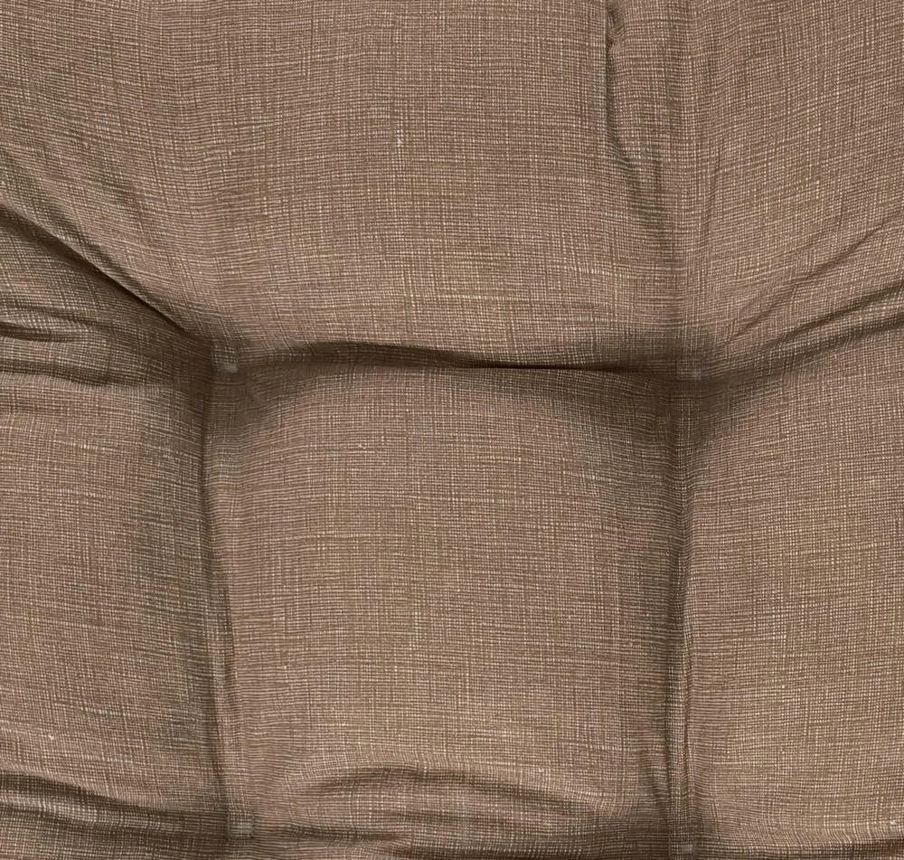 Sedák, polstr na botník BÁRA béžová, lněný efekt