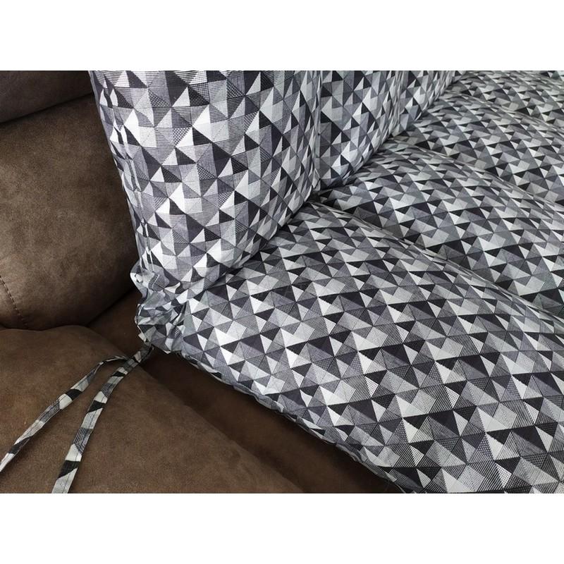 Polstr /sedák/ na houpačku BRUNO - NOVINKA 10/12cm silný polstr s povlakem na zip