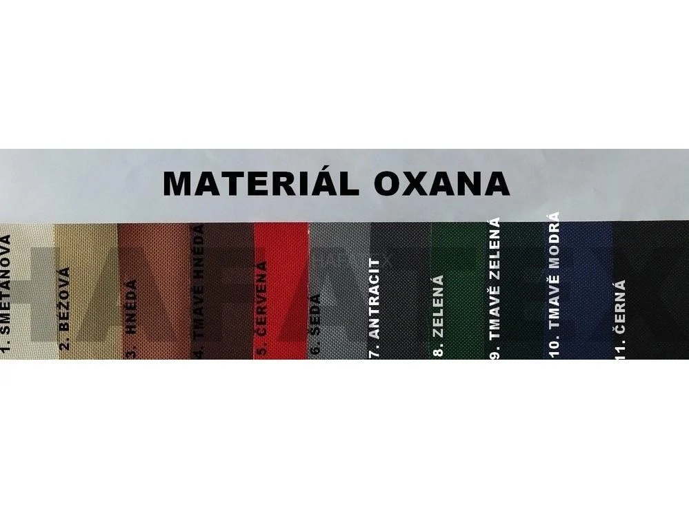 Voděodolný polstr na houpačku hladký OXANA KLASIK - možnost více barev