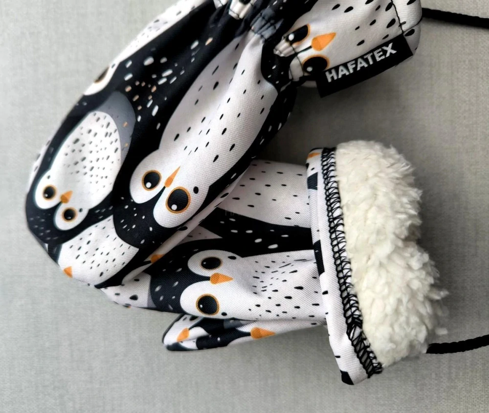 Softshellové rukavice palcové TUČŇÁCI