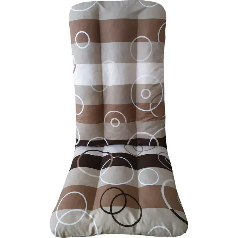 Polstr na křeslo s povlakem KRUHY