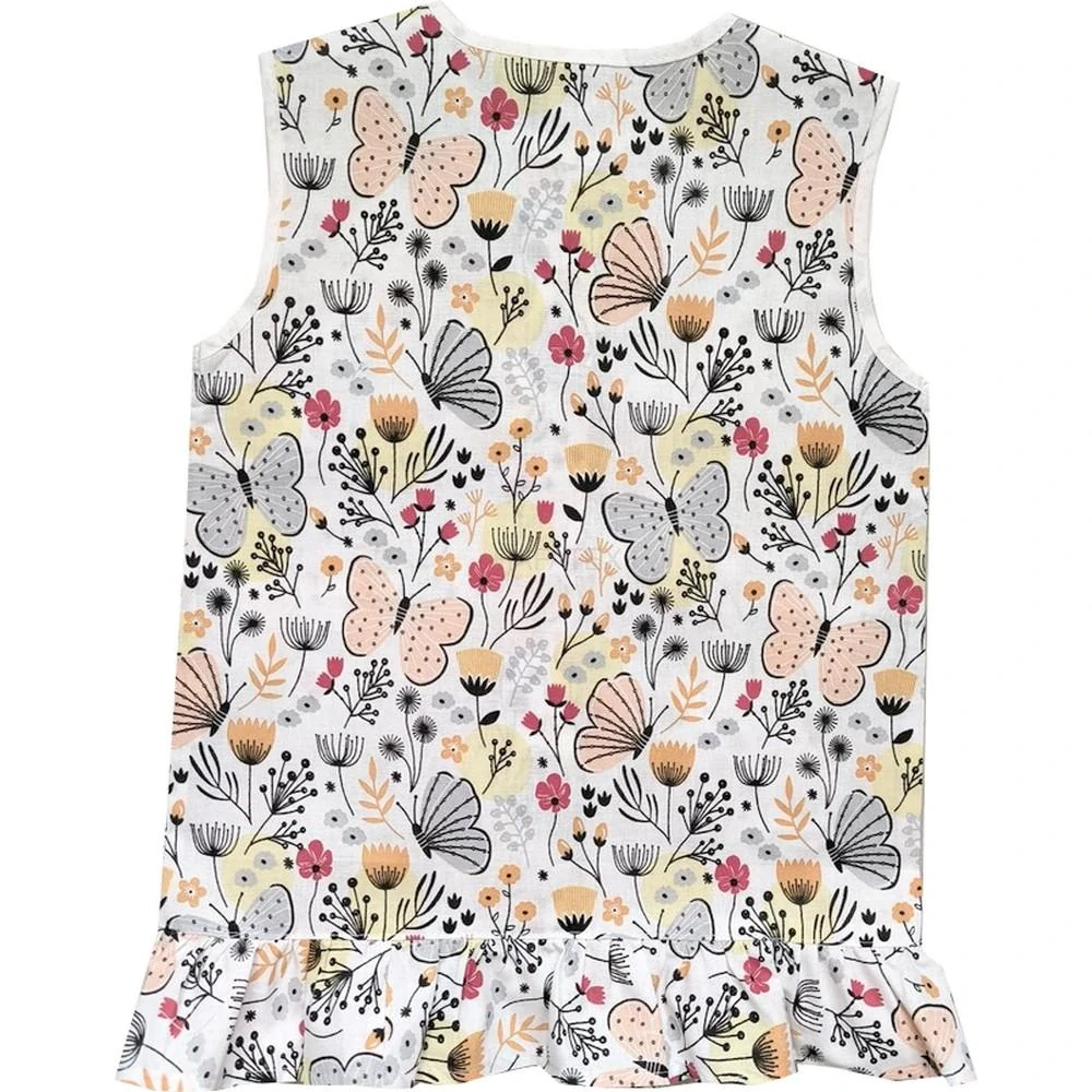 Dívčí zástěrka MOTÝLEK SVĚTLÝ