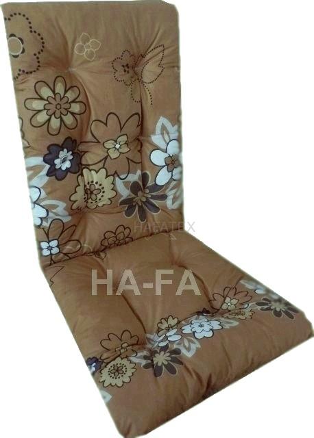 Polstr na křeslo LOUKA SKOŘICE poslední kus