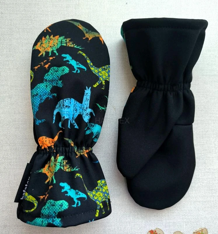 Softshellové rukavice palcové DINO 