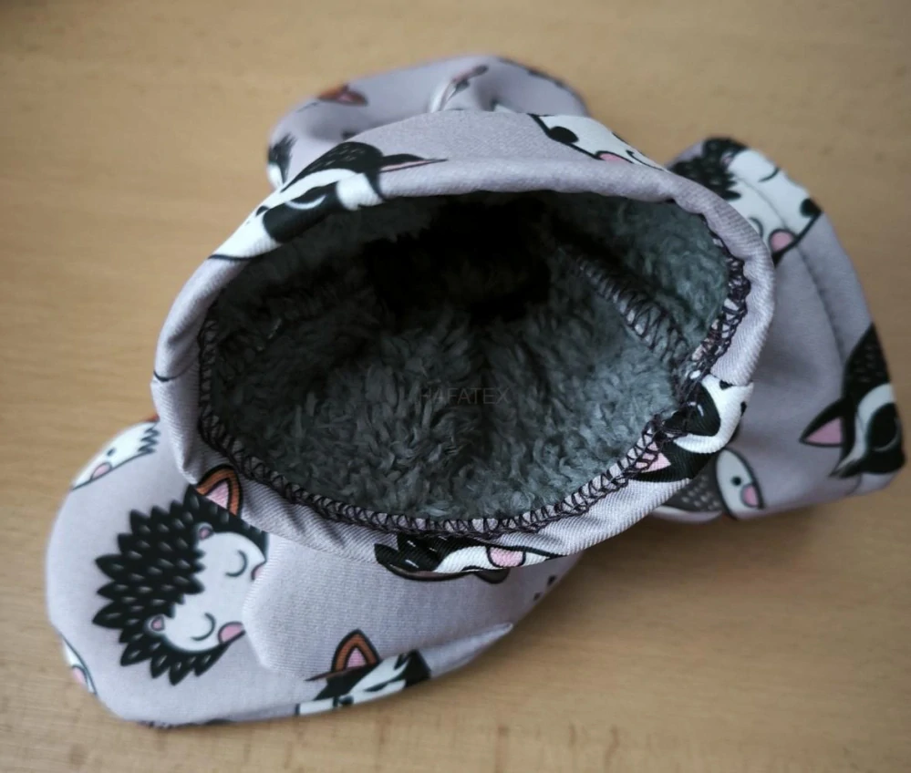 Softshellové rukavice palcové Zvířátka