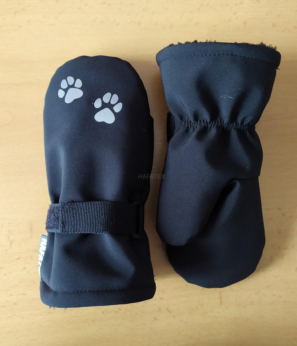 Softshellové rukavice - DVĚ TLAPIČKY (více barev)