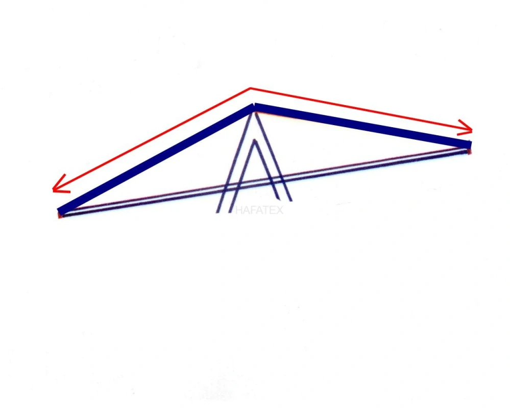 Náhradní stříška na zahradní houpačku nepromokavá LUX SPECIÁL tmavě šedá