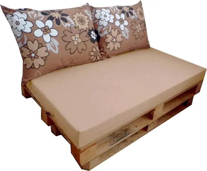 Polstr na paletový nábytek OXANA COMFORT 2 louka skořice