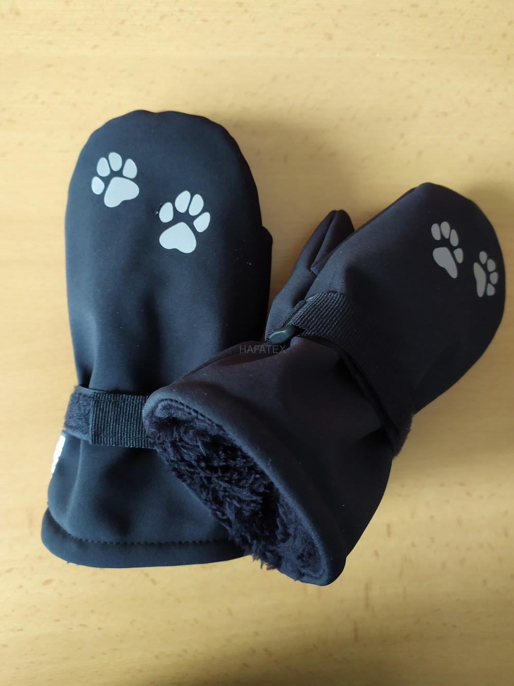 Softshellové rukavice - DVĚ TLAPIČKY (více barev)