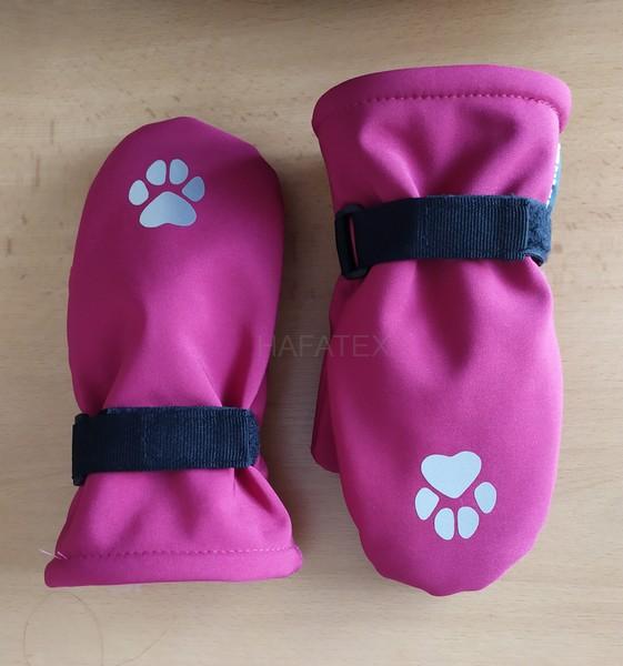 Softshellové rukavice - JEDNA TLAPIČKA (více barev)