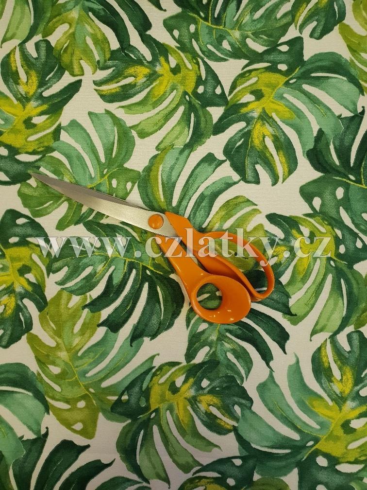 Polštář proti průvanu - hranatý i válec - Paradis kvítka zelená