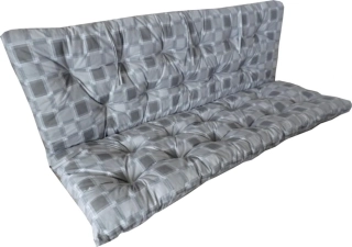 Sedák /polstr/ na houpačku "EVA ŠEDÁ"