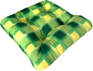 Sedák, polstr na židli  EVA ZELENÁ