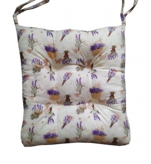 Sedák, polstr na židli  LEVANDULE