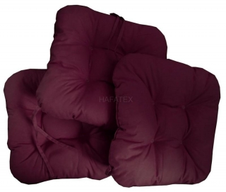 Sedák, polstr na židli BÁRA VÍNOVÁ