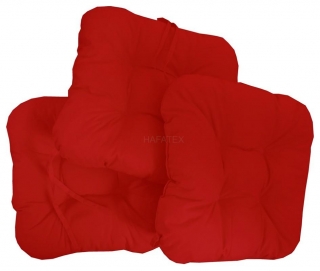 Sedák, polstr na židli BÁRA ČERVENÁ
