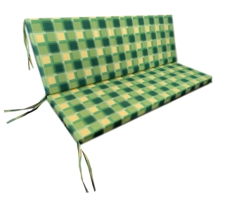 Polstr /sedák/ na houpačku hladký EVA ZELENÁ 