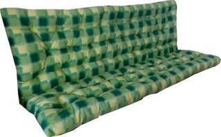 Sedák /polstr/ na houpačku "EVA ZELENÁ"