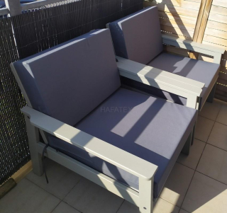 Polstr na křeslo ratanové i dřevěné