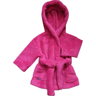 Dětský župan sytě růžový