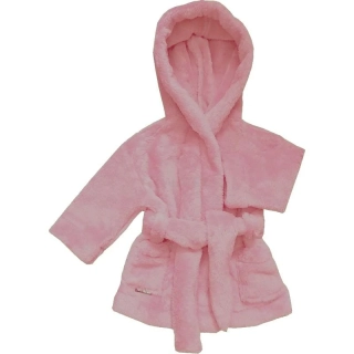 Dětský župan světle růžový