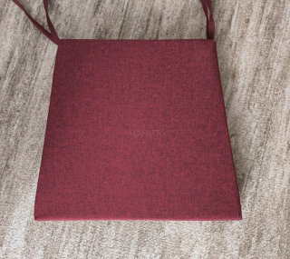 Sedák na židli s povlakem Luxor, síla 5cm - barvy na objednání