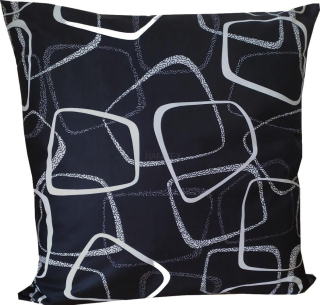 Povlak, polštářek, závěsy TELEVÍZKY ČERNÉ