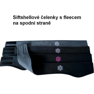 Softshellové čelenky s fleecem