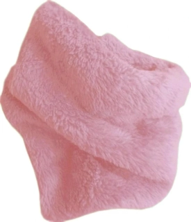 Multifunkční nákrčník - smetanově růžový