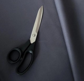 100% bavlna - kepr tmavě šedá