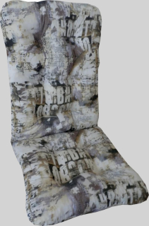 Polstr na křeslo PÍSMENA - jeden kus skladem