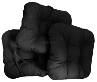 Sedák, polstr na židli KAROLÍNA tmavě šedá