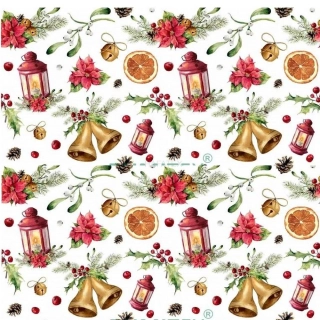 Luxusní vánoční metráž ZVONKY