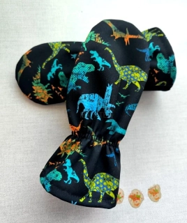 Softshellové rukavice palcové DINO