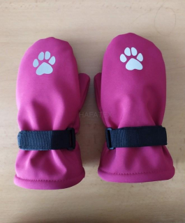 Softshellové rukavice - JEDNA TLAPIČKA (více barev)